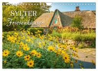 Vorderes Coverbild Sylter Friesenhäuser (Wandkalender 2025 DIN A4 quer), CALVENDO Monatskalender