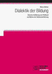 Vorderes Coverbild Dialektik der Bildung