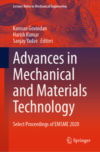 Vorderes Coverbild Advances in Mechanical and Materials Technology