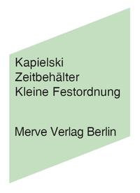 Vorderes Coverbild Zeitbehälter