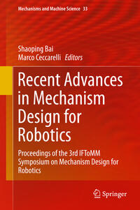 Vorderes Coverbild Recent Advances in Mechanism Design for Robotics