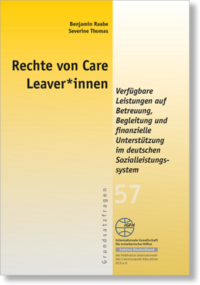 Vorderes Coverbild Rechte von Care Leaver*innen
