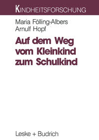 Vorderes Coverbild Auf dem Weg vom Kleinkind zum Schulkind