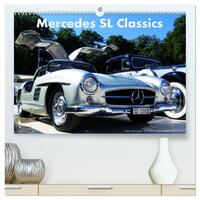 Vorderes Coverbild Mercedes SL Classics (hochwertiger Premium Wandkalender 2025 DIN A2 quer), Kunstdruck in Hochglanz