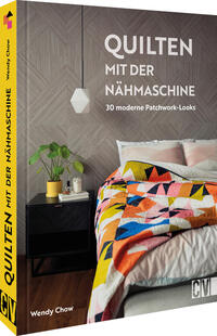 Vorderes Coverbild Quilten mit der Nähmaschine
