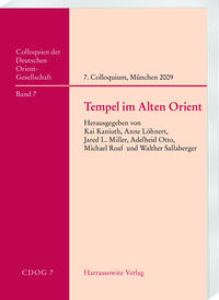 Vorderes Coverbild Tempel im Alten Orient