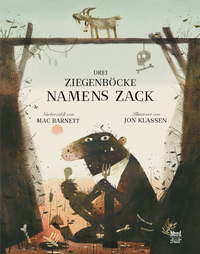 Vorderes Coverbild Drei Ziegenböcke namens Zack