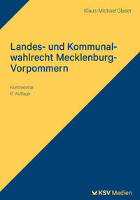 Vorderes Coverbild Landes- und Kommunalwahlrecht Mecklenburg-Vorpommern