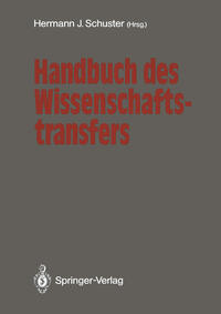 Vorderes Coverbild Handbuch des Wissenschaftstransfers