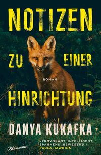 Vorderes Coverbild Notizen zu einer Hinrichtung
