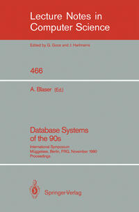 Vorderes Coverbild Database Systems of the 90s