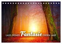 Vorderes Coverbild Lass Deiner Fantasie freien Lauf (Tischkalender 2026 DIN A5 quer), CALVENDO Monatskalender