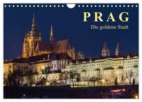 Vorderes Coverbild Prag - die goldene Stadt (Wandkalender 2026 DIN A4 quer), CALVENDO Monatskalender