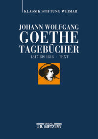 Vorderes Coverbild Johann Wolfgang Goethe: Tagebücher
