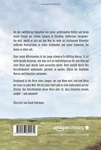 Rückseitencover Greyhound - Die große Reise