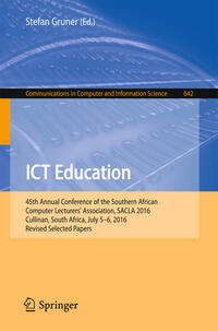 Vorderes Coverbild ICT Education