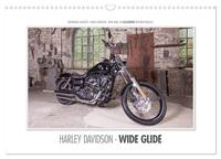 Vorderes Coverbild Emotionale Momente: Harley Davidson - Wide Glide (Wandkalender 2025 DIN A3 quer), CALVENDO Monatskalender