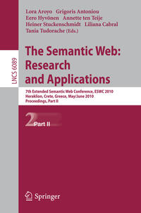Vorderes Coverbild The Semantic Web: Research and Applications