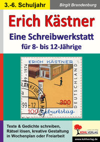 Vorderes Coverbild Erich Kästner - Schreibwerkstatt für 8- bis 12-Jährige