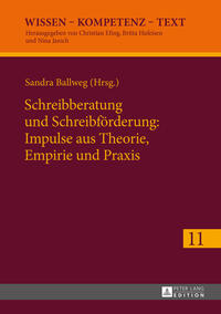 Vorderes Coverbild Schreibberatung und Schreibförderung: Impulse aus Theorie, Empirie und Praxis