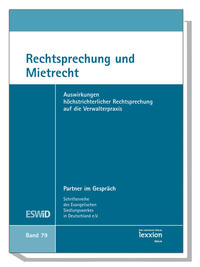 Vorderes Coverbild Rechtsprechung und Mietrecht