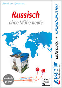 Vorderes Coverbild ASSiMiL Russisch ohne Mühe heute - PC-App-Sprachkurs - Niveau A1-B2