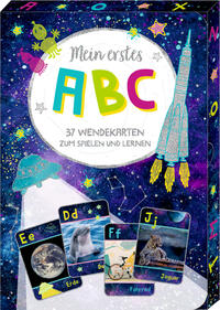 Vorderes Coverbild Wisch-und-weg-Wendekarten - Cosmic School - Mein erstes ABC
