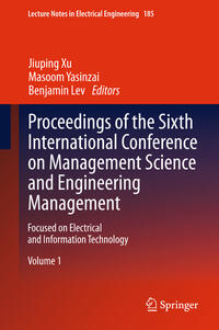 Vorderes Coverbild Proceedings of the Sixth International Conference on Management Science and Engineering Management