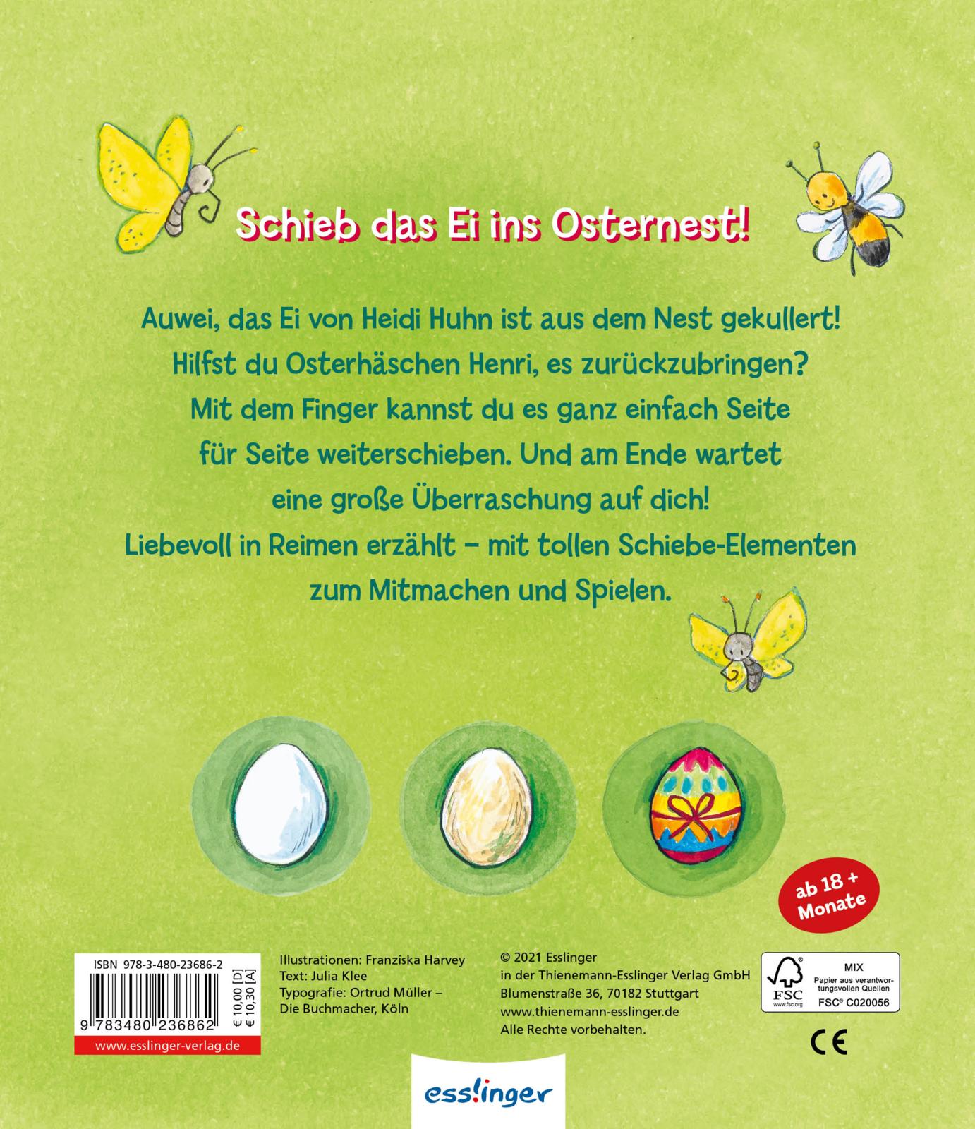 Rückseitencover Ei, Ei, Ei, was kullert da?