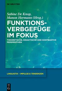 Vorderes Coverbild Funktionsverbgefüge im Fokus