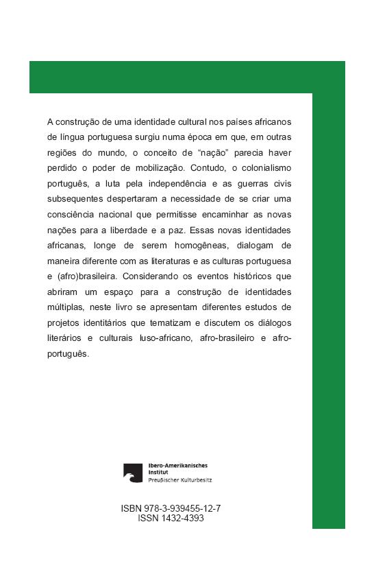 Rückseitencover Identidades em Movimento