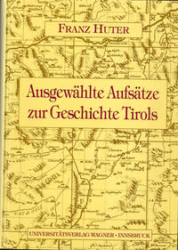 Vorderes Coverbild Aufsätze zur Geschichte Tirols