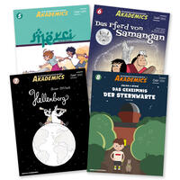 Vorderes Coverbild Akademics Set 2: Die Wissenschaftscomics der ÖAW