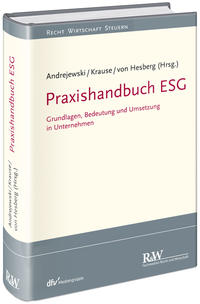 Vorderes Coverbild Praxishandbuch ESG