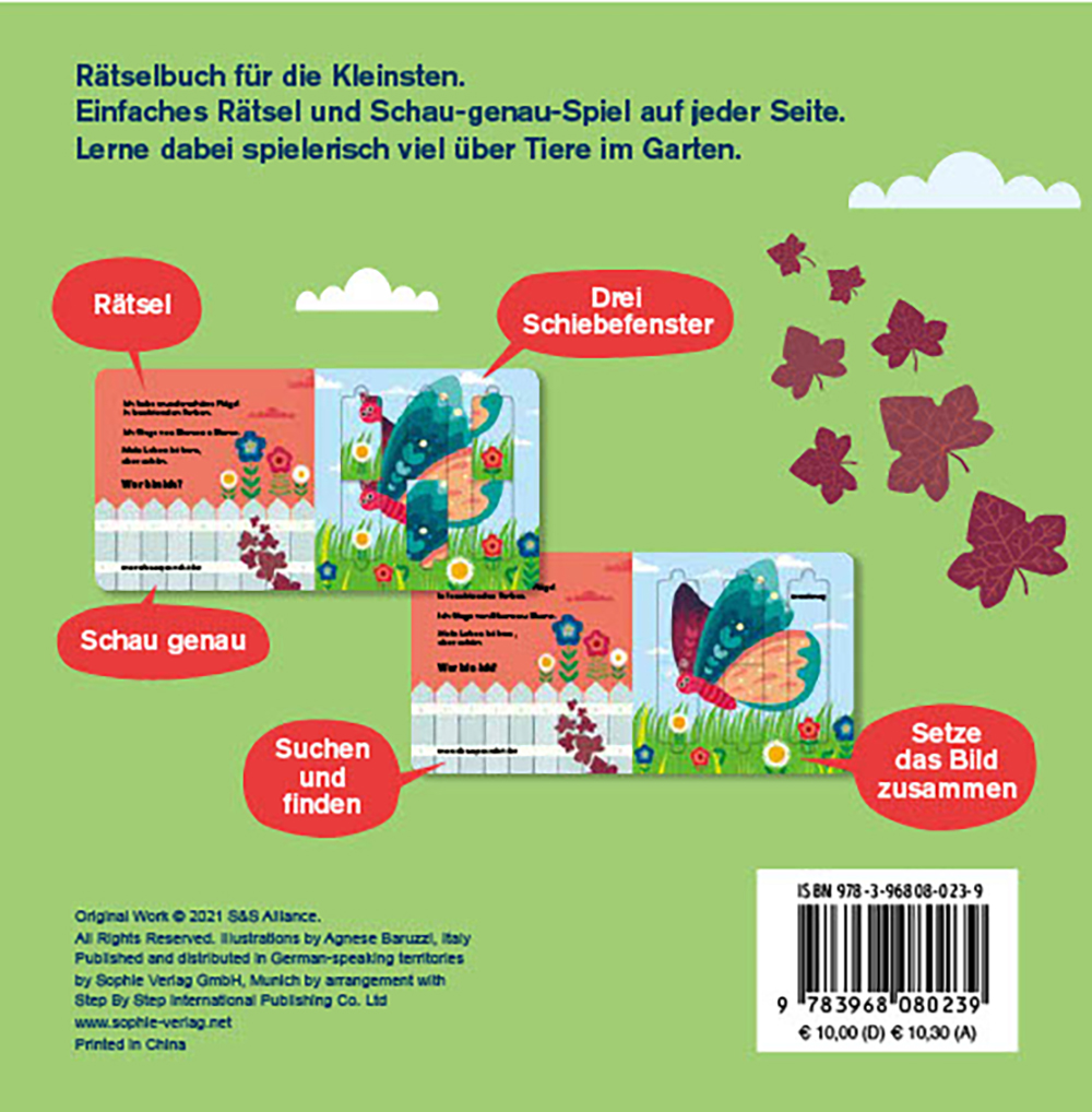 Rückseitencover Im Garten