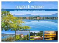 Vorderes Coverbild Lago di Varese - Eine der schönsten Seenlandschaften Italiens (Wandkalender 2026 DIN A3 quer), CALVENDO Monatskalender