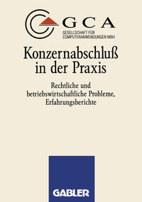 Vorderes Coverbild Konzernabschluß in der Praxis