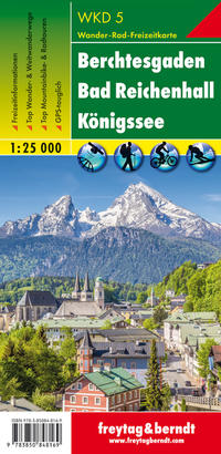Vorderes Coverbild Berchtesgaden - Bad Reichenhall - Königssee, Wanderkarte 1:25.000