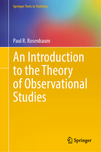 Vorderes Coverbild An Introduction to the Theory of Observational Studies