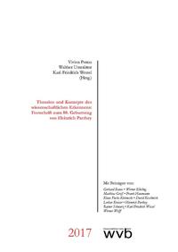 Vorderes Coverbild Theorien und Konzepte des wissenschaftlichen Erkennens: Festschrift zum 80. Geburtstag von Heinrich Parthey