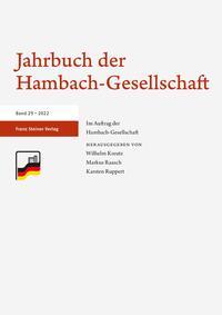 Vorderes Coverbild Jahrbuch der Hambach-Gesellschaft 29 (2022)
