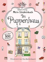 Vorderes Coverbild Mein Stickerbuch: Im Puppenhaus