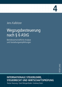 Vorderes Coverbild Wegzugsbesteuerung nach § 6 AStG