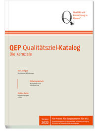 Vorderes Coverbild QEP® Qualitätsziel-Katalog