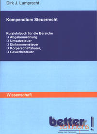 Vorderes Coverbild Kompendium Steuerrecht
