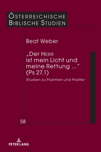 Vorderes Coverbild „Der HERR ist mein Licht und meine Rettung ...“ (Ps 27,1)