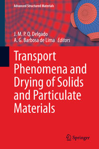 Vorderes Coverbild Transport Phenomena and Drying of Solids and Particulate Materials