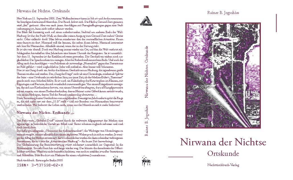 Rückseitencover Nirwana der Nichtse