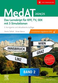 Vorderes Coverbild MedAT 2024/25 - Band 2