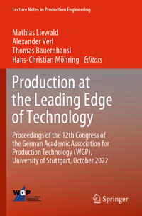 Vorderes Coverbild Production at the Leading Edge of Technology